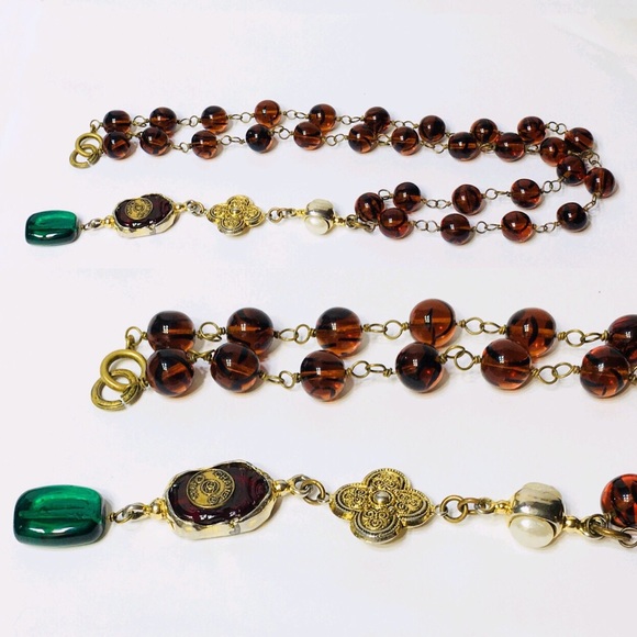 Vintage CHANEL Gripoix Lariat Necklace - Picture 7 of 10